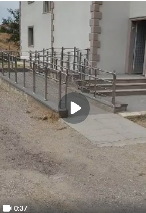 Aile Sağlığı Merkezi Engelli Girişi Videosu